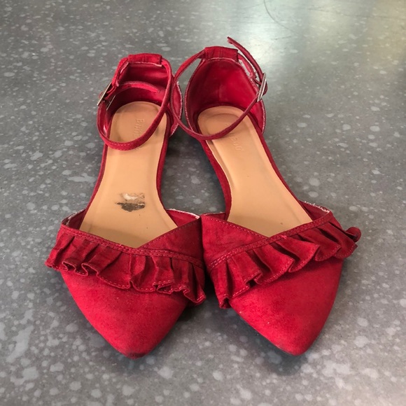 BAMBOO Shoes - Cute red flats !